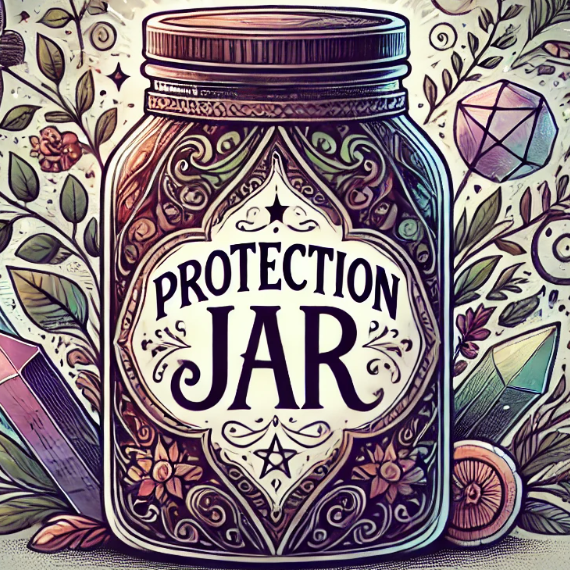 Protection Jar Container Spell