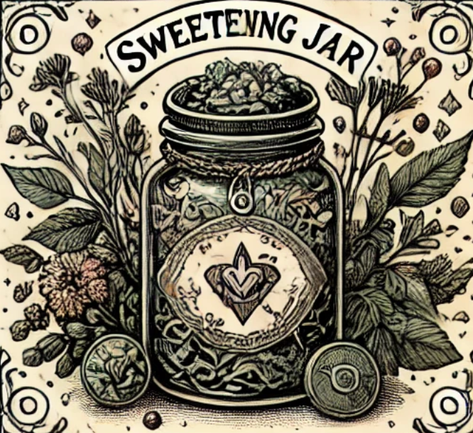 Sweetening jar Container Spell